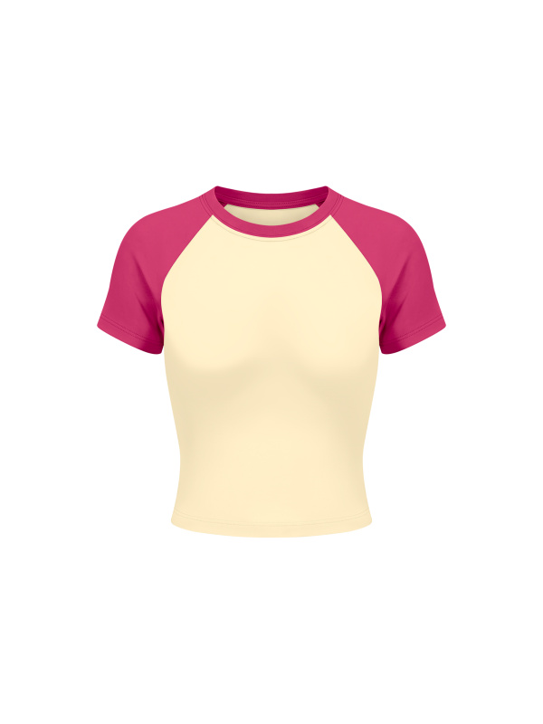 Women’s Raglan Color Block Baby T-Shirt