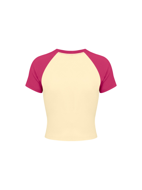 Women’s Raglan Color Block Baby T-Shirt