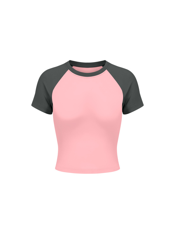Women’s Raglan Color Block Baby T-Shirt