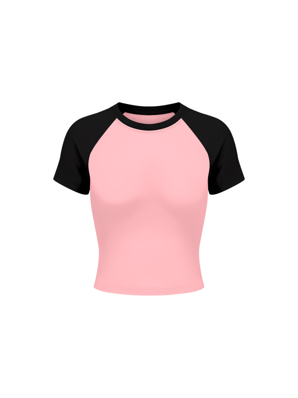 Women’s Raglan Color Block Baby T-Shirt