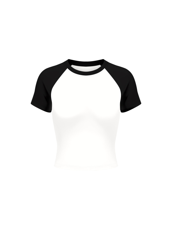 Women’s Raglan Color Block Baby T-Shirt