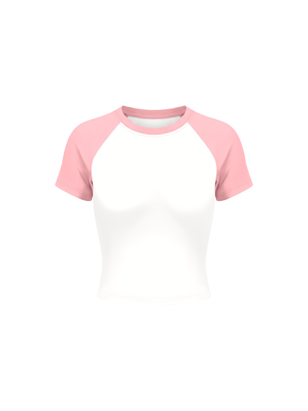 Women’s Raglan Color Block Baby T-Shirt