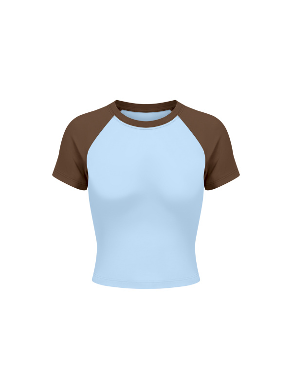 Women’s Raglan Color Block Baby T-Shirt
