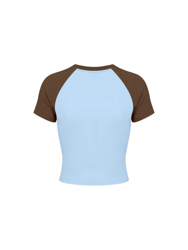 Women’s Raglan Color Block Baby T-Shirt