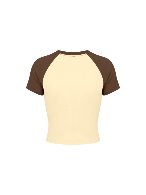 Women’s Raglan Color Block Baby T-Shirt