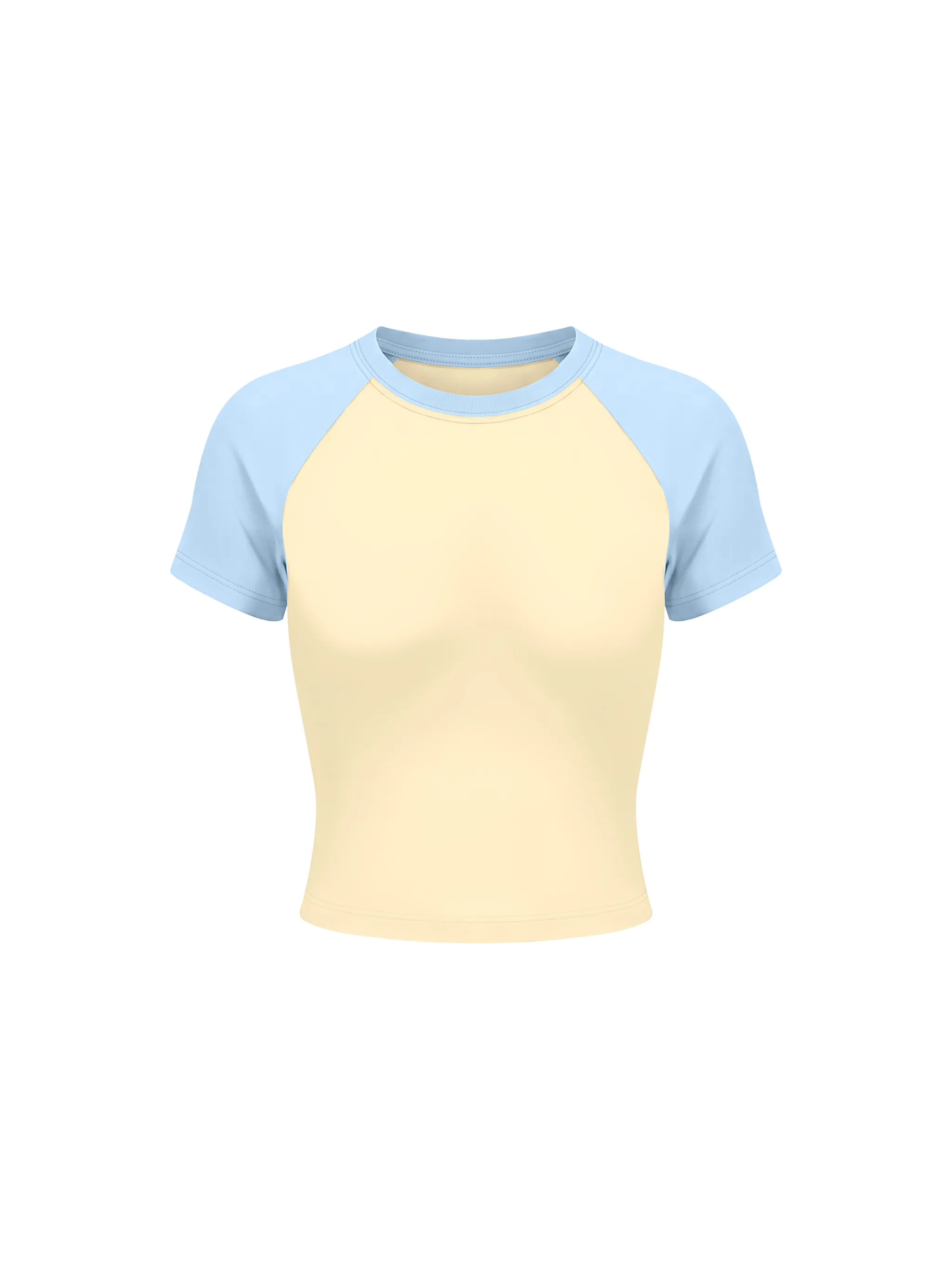 Women’s Raglan Color Block Baby T-Shirt