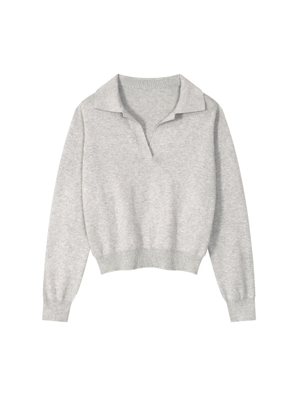 Women’s Collared Pullover Knit Sweater