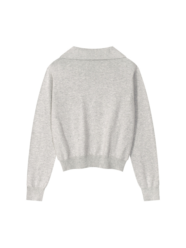Women’s Collared Pullover Knit Sweater