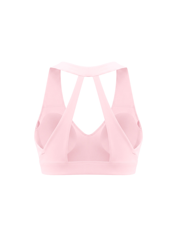 Women's Halter Cropped Sports Bra 