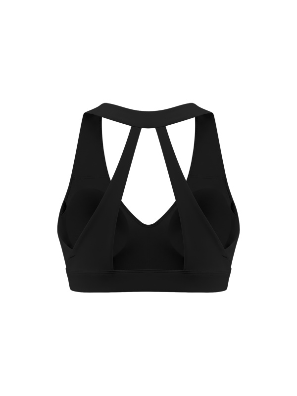 Women's Halter Cropped Sports Bra 