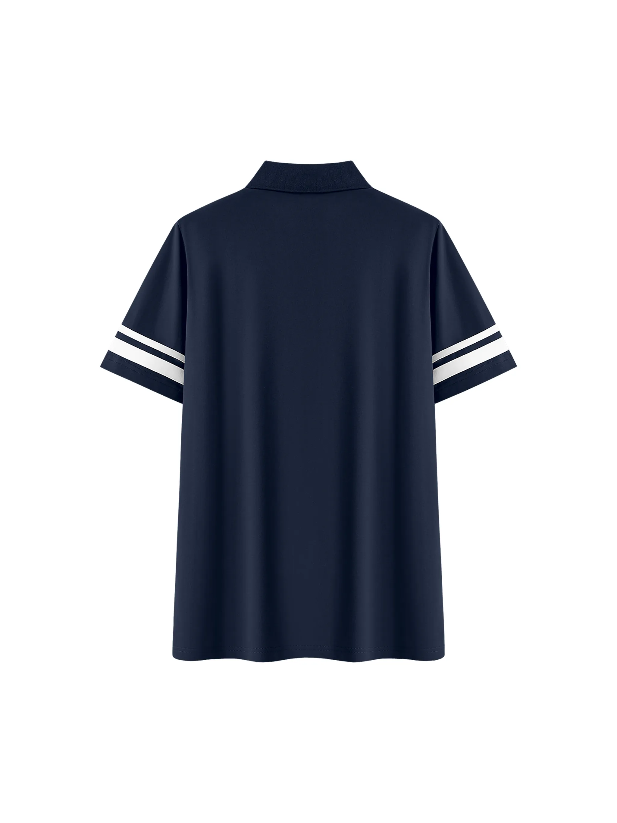 Women's Striped Color Block Polo Dress