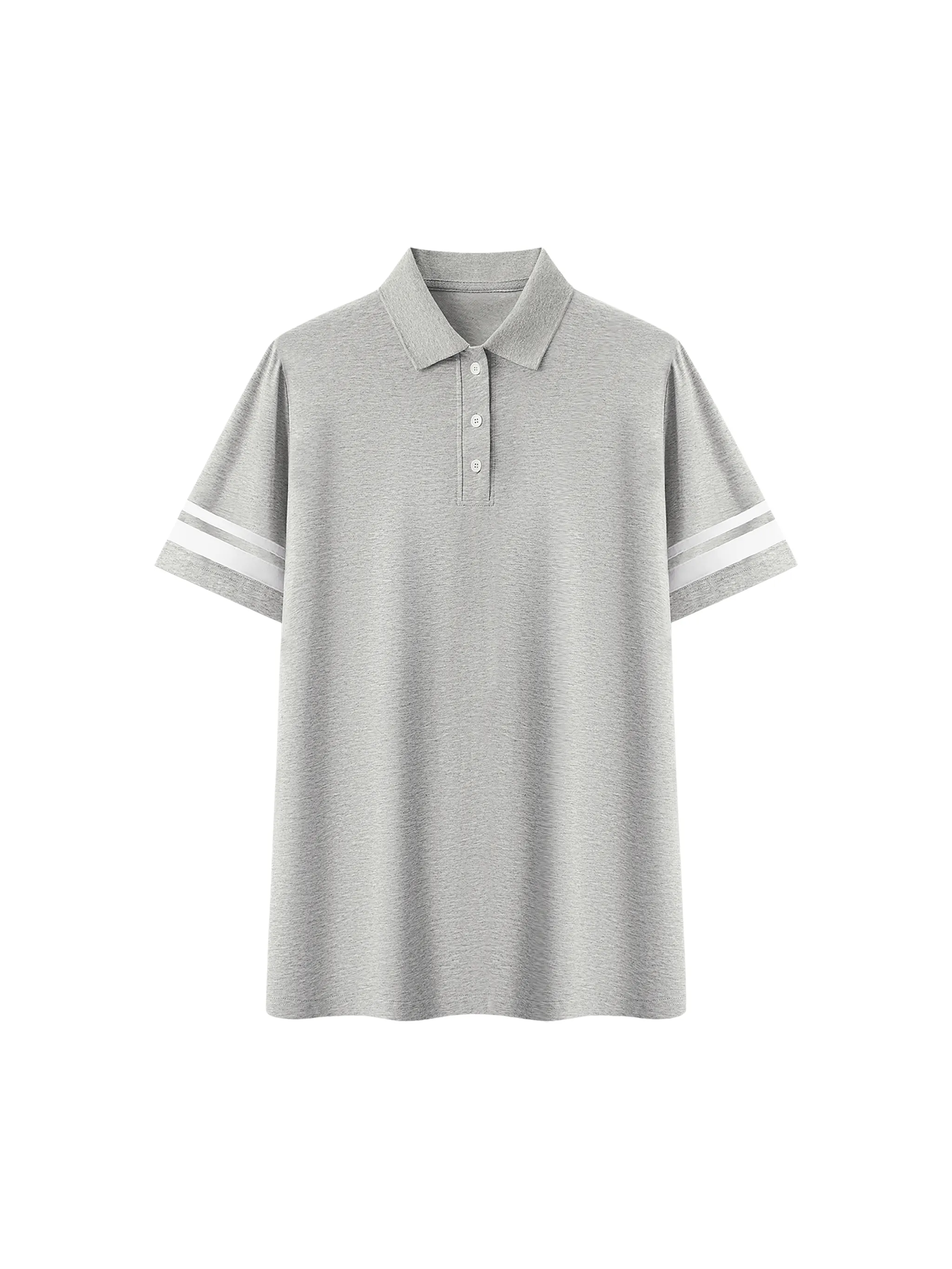 Women's Striped Color Block Polo Dress