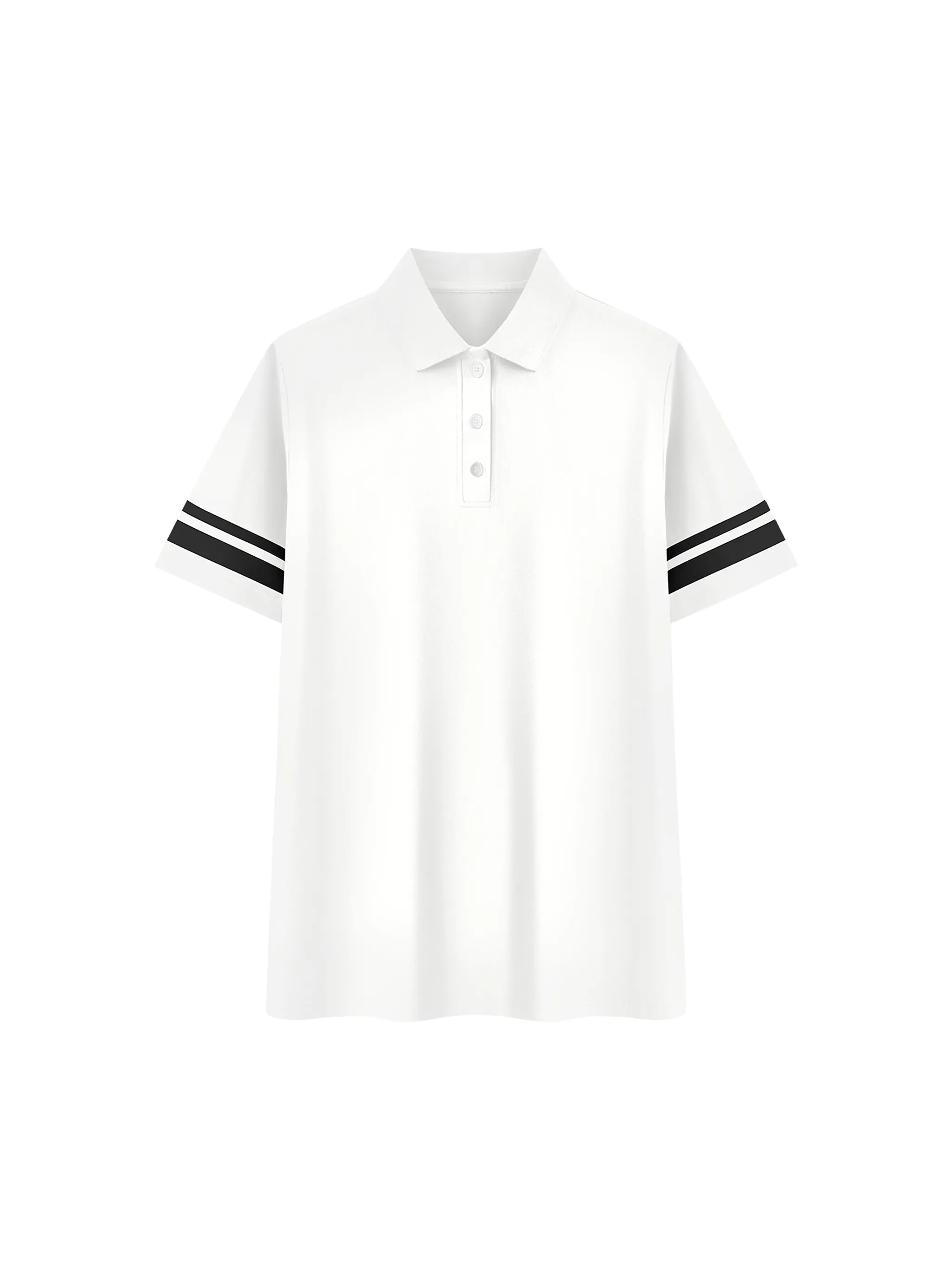 Women's Striped Color Block Polo Dress