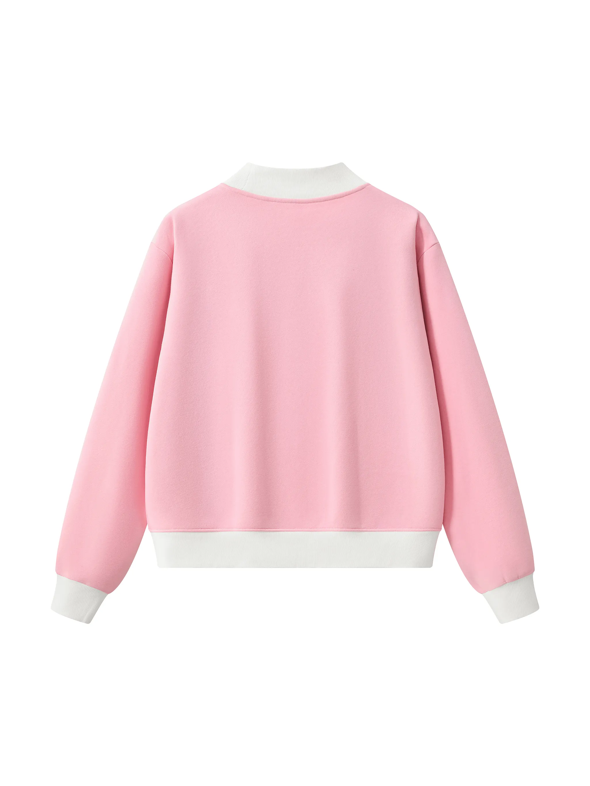Women’s Mock Neck Crewneck Sweatshirt