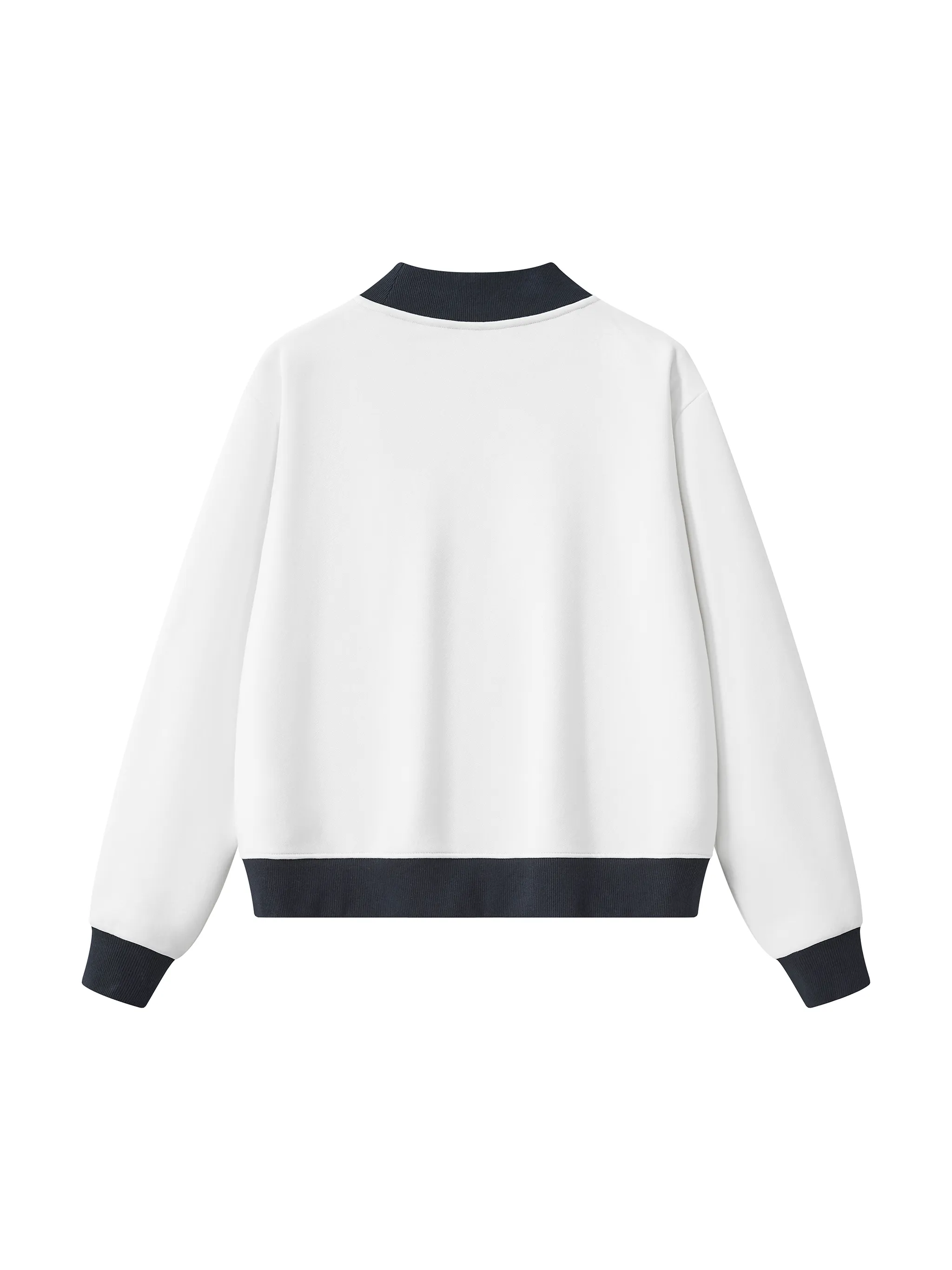 Women’s Mock Neck Crewneck Sweatshirt