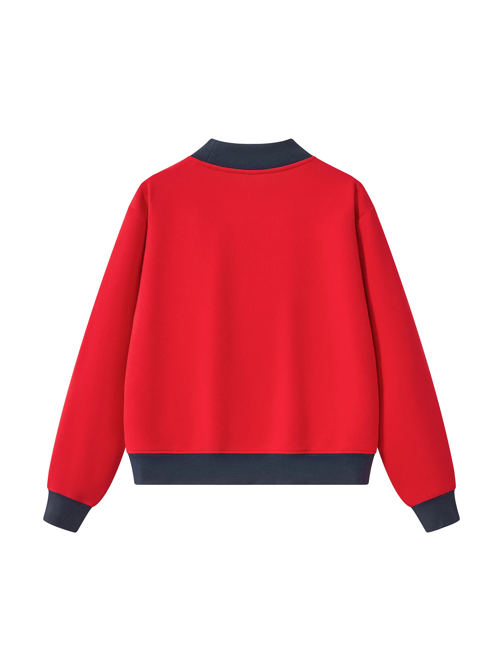 Women’s Mock Neck Crewneck Sweatshirt