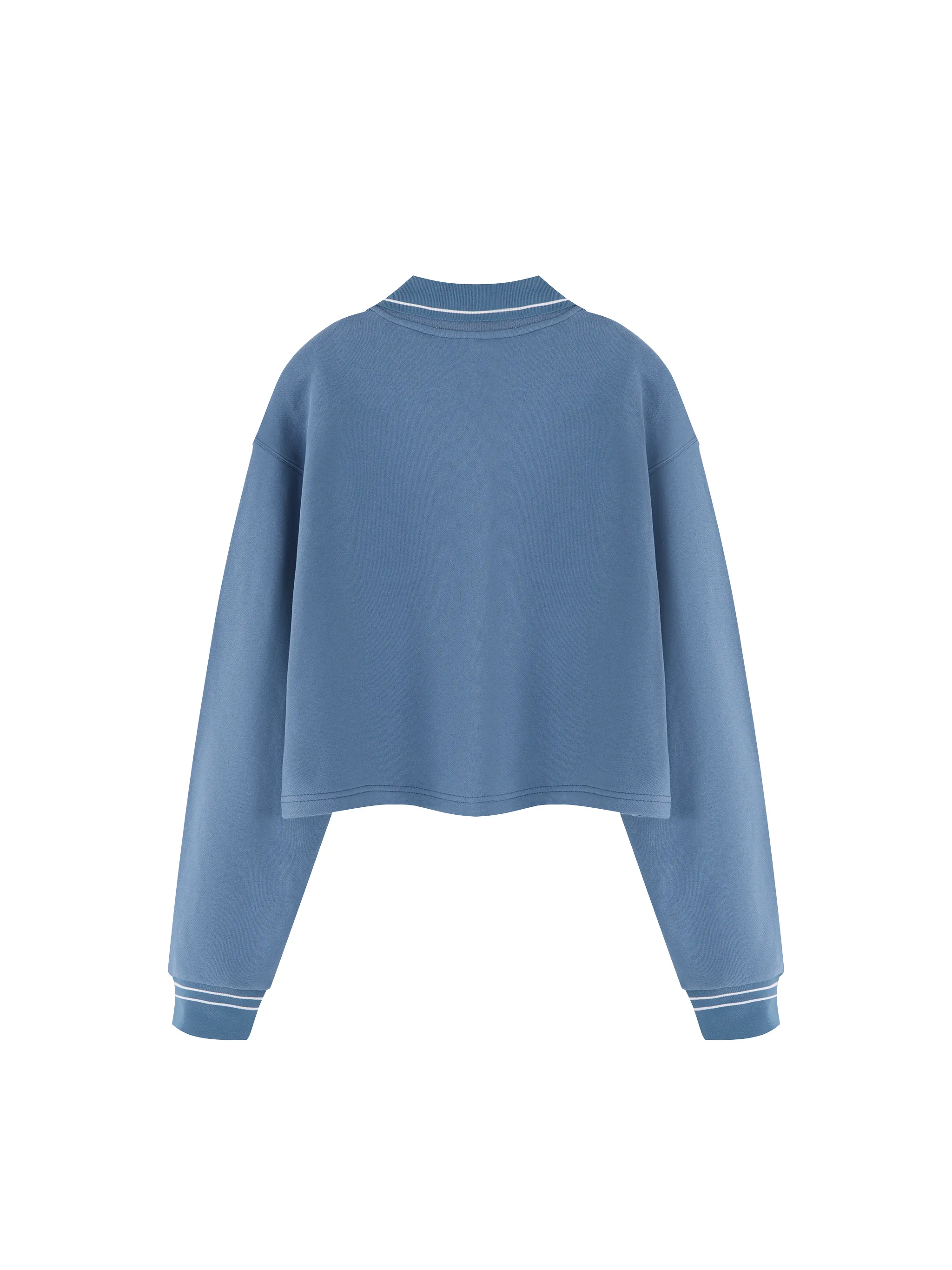 Women’s Crop Collared Sweatshirt
