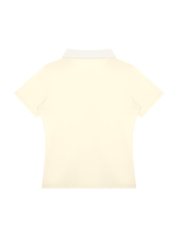 Women’s Color Block Polo Shirt