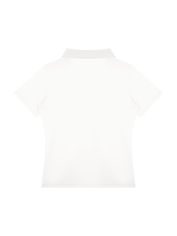 Women’s Color Block Polo Shirt