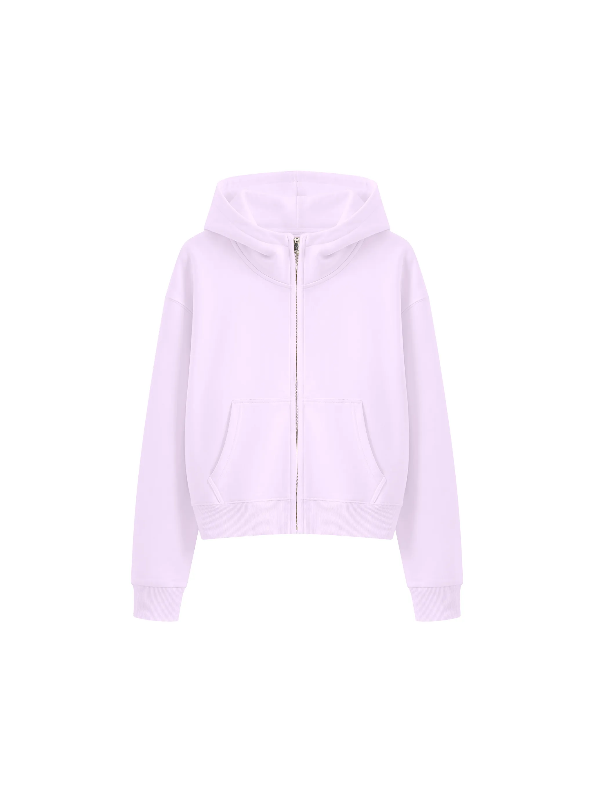 Women's Crop Full Zip Hoodie
