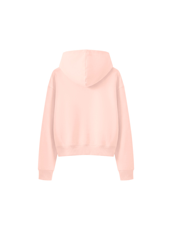 Women's Crop Full Zip Hoodie