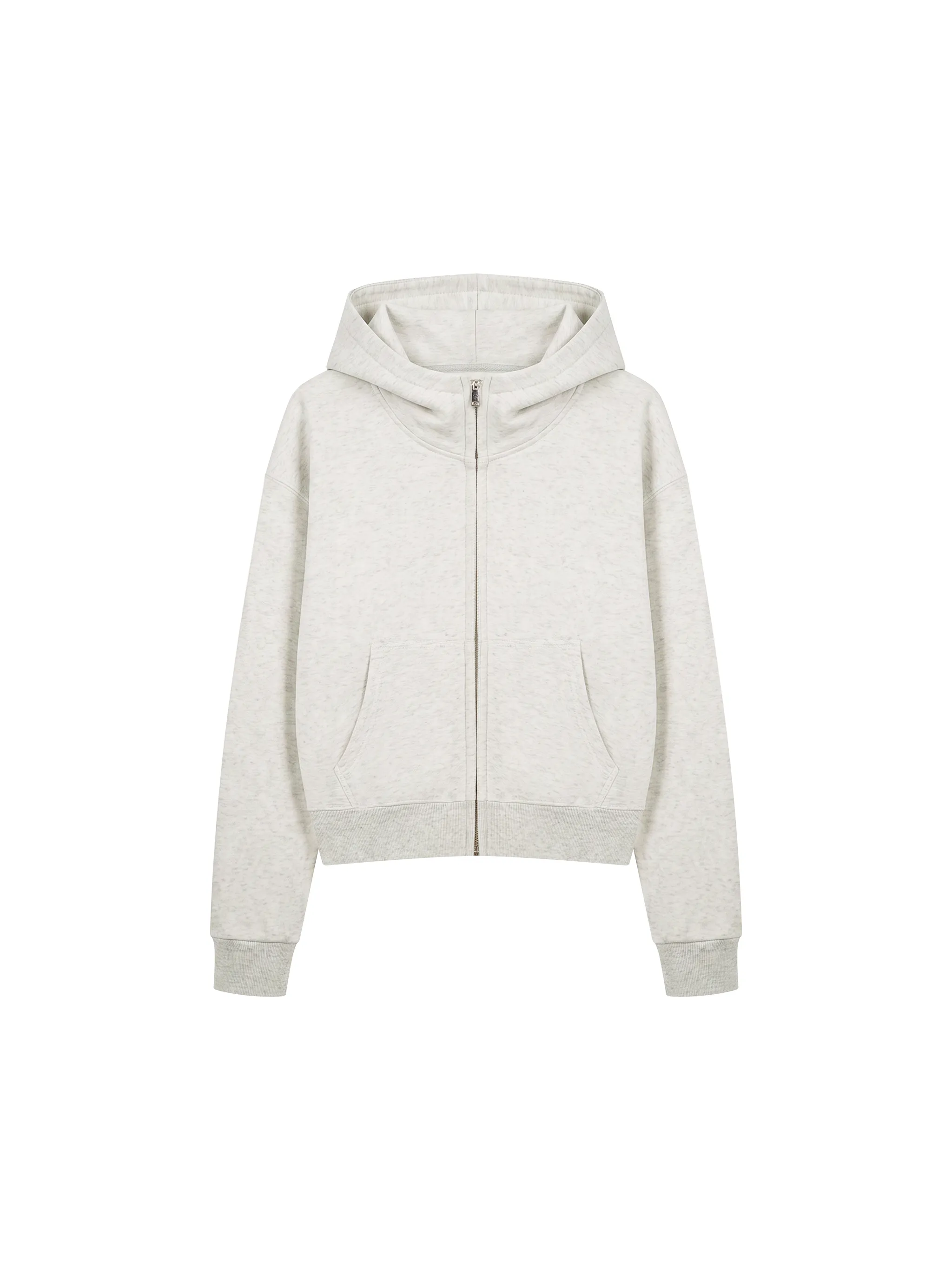 Women's Crop Full Zip Hoodie