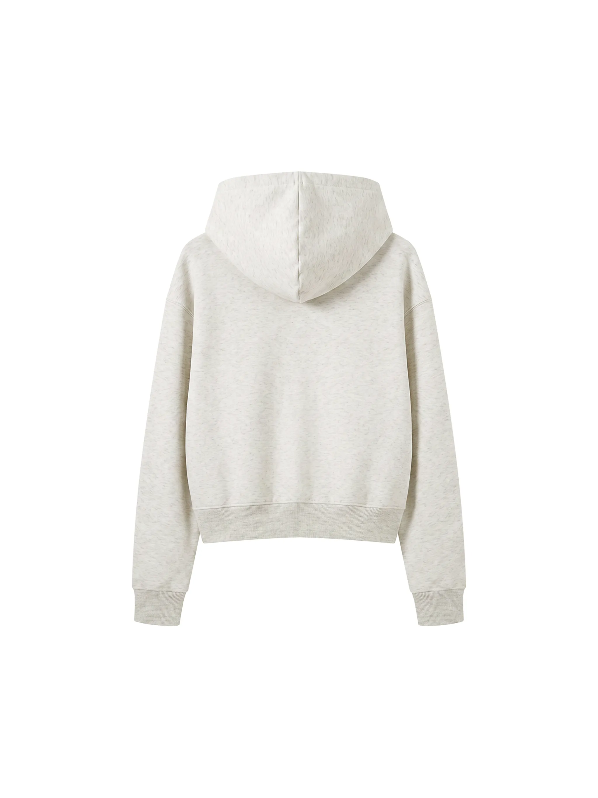 Women's Crop Full Zip Hoodie