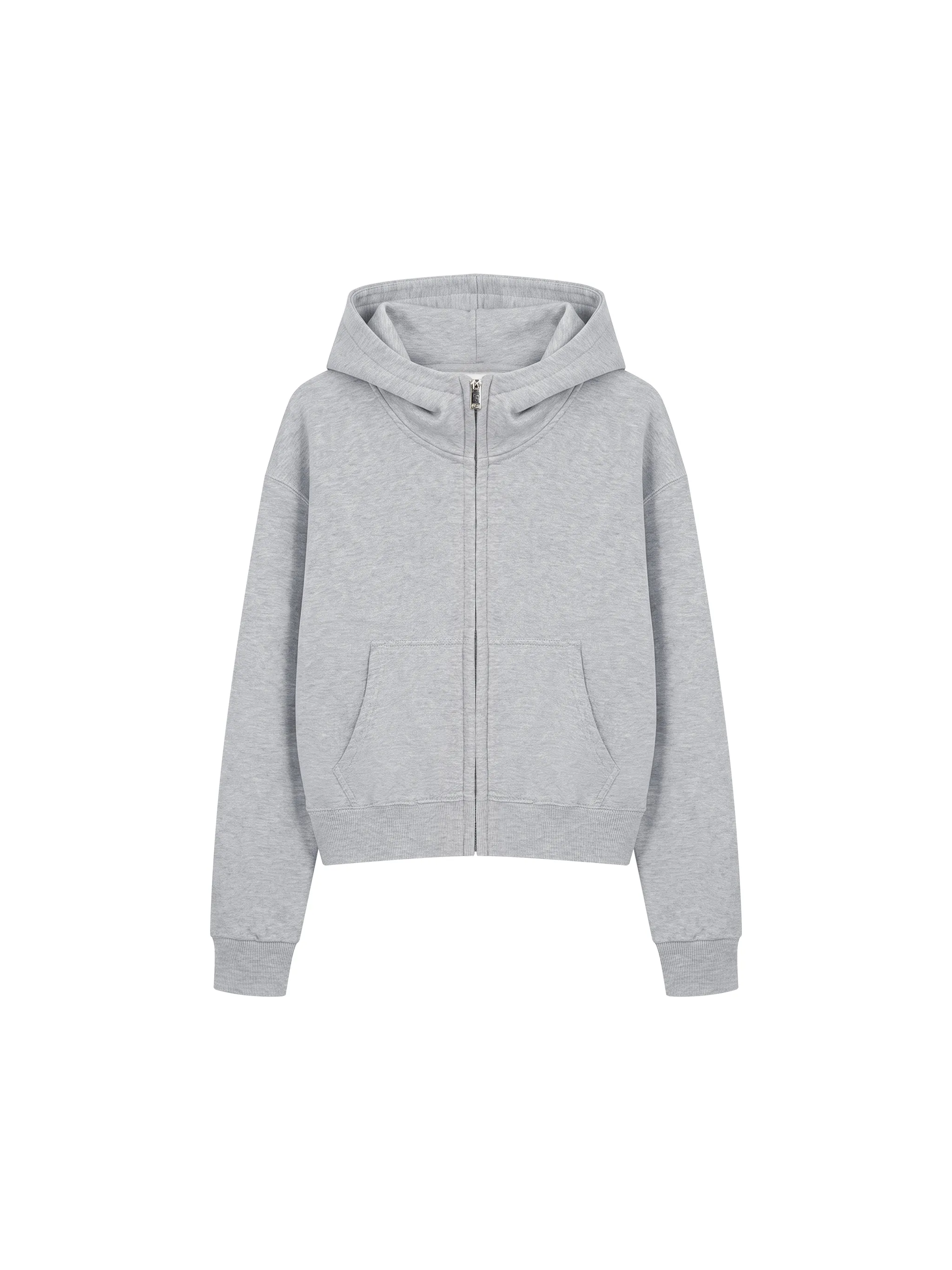 Women's Crop Full Zip Hoodie