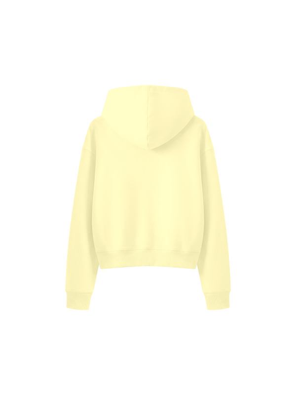Women's Crop Full Zip Hoodie