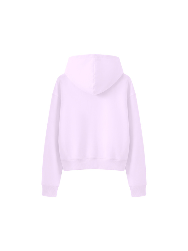 Women's Crop Full Zip Hoodie