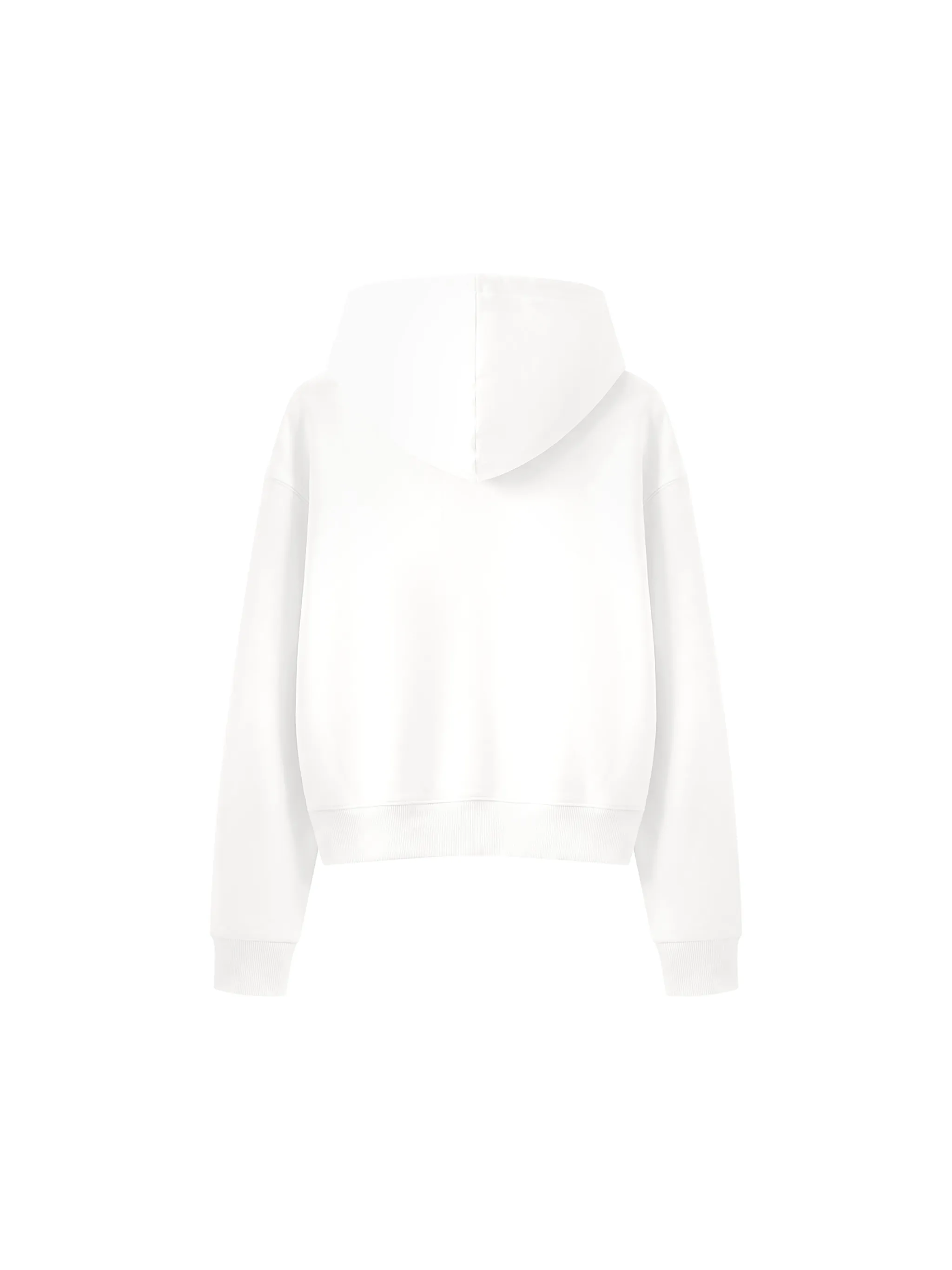 Women's Crop Full Zip Hoodie