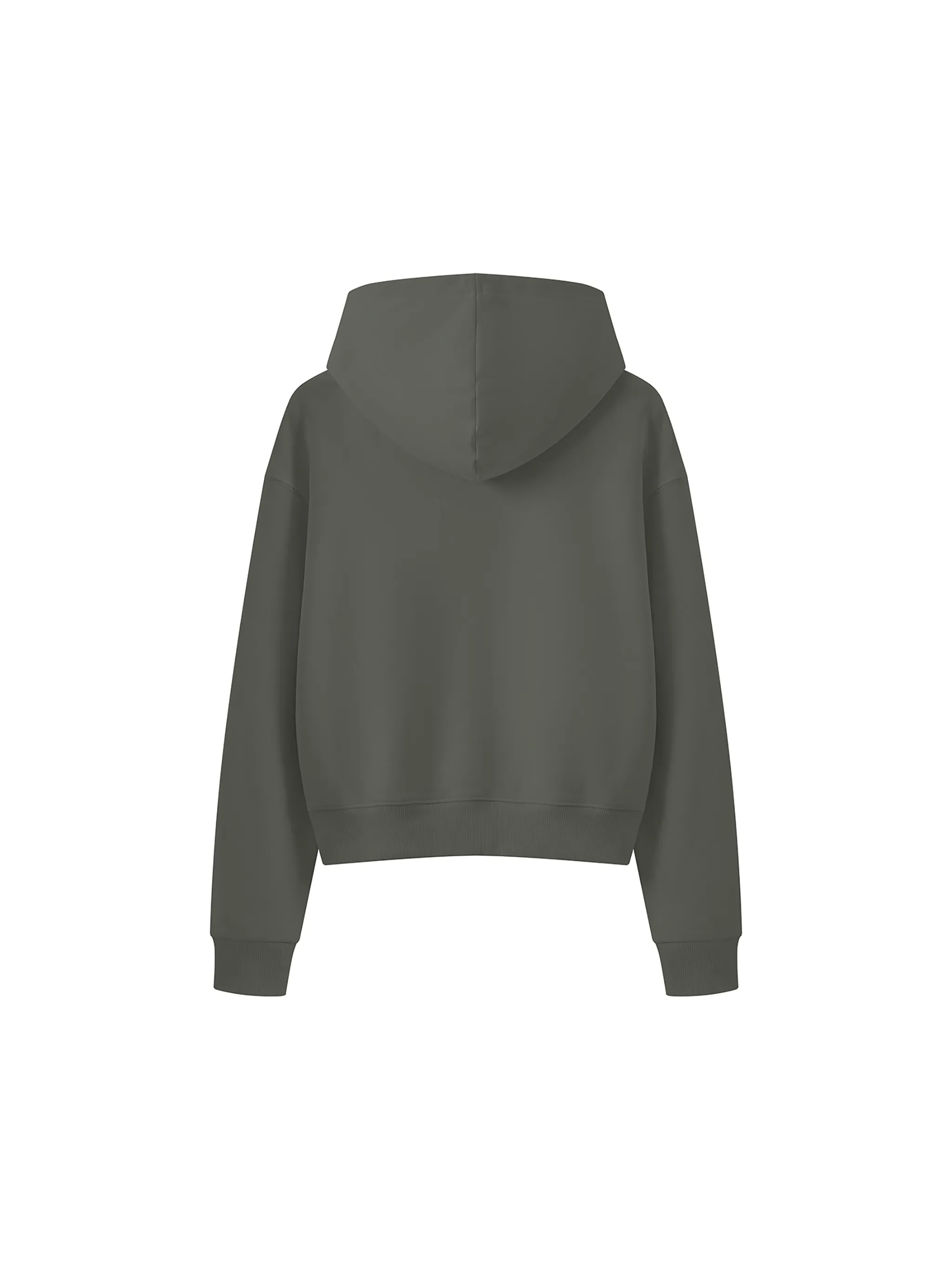 Women's Crop Full Zip Hoodie