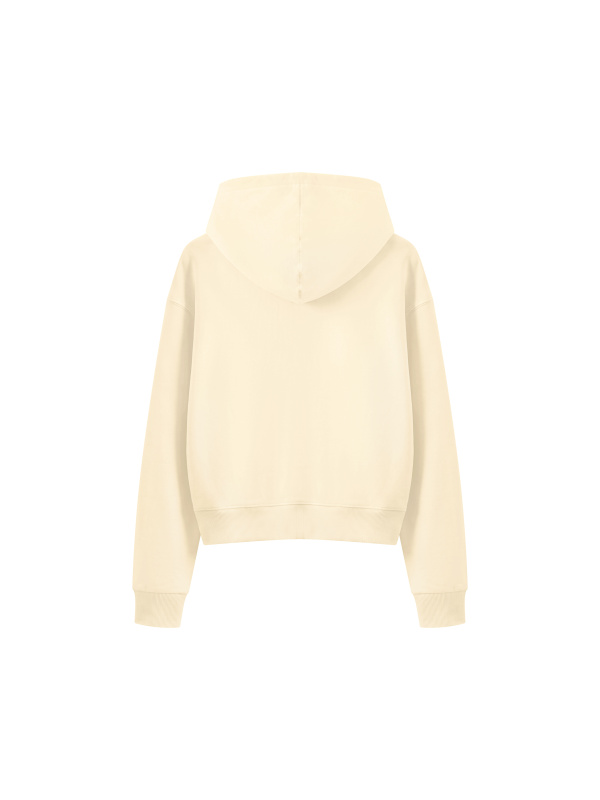 Women's Crop Full Zip Hoodie