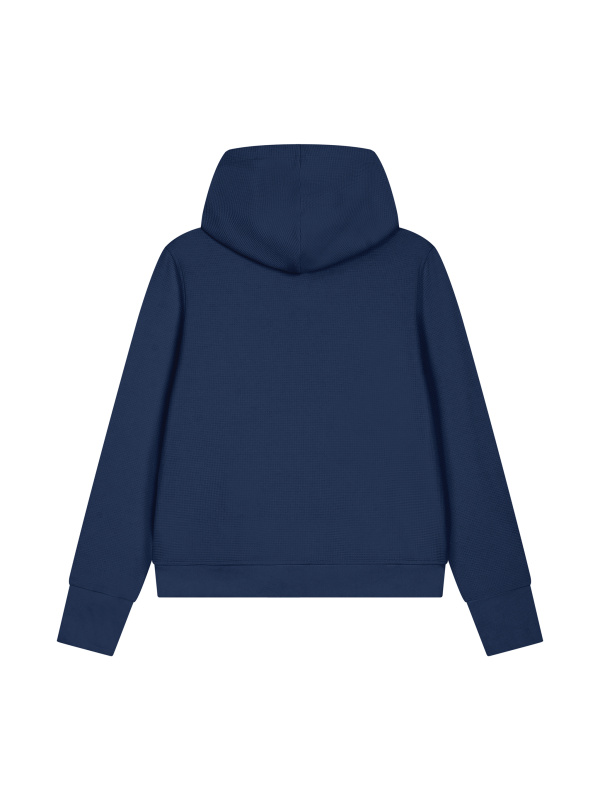 Women's Waffle Full Zip Hoodie