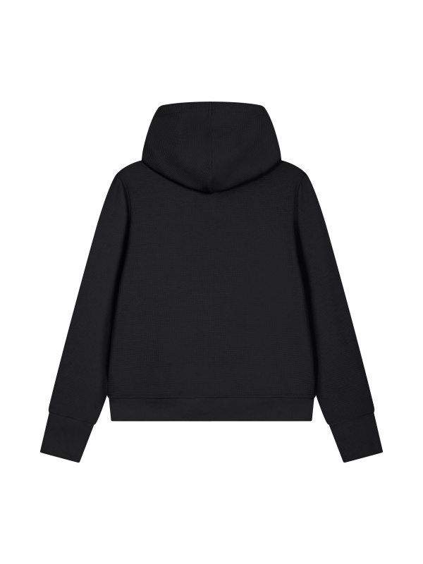 Women's Waffle Full Zip Hoodie