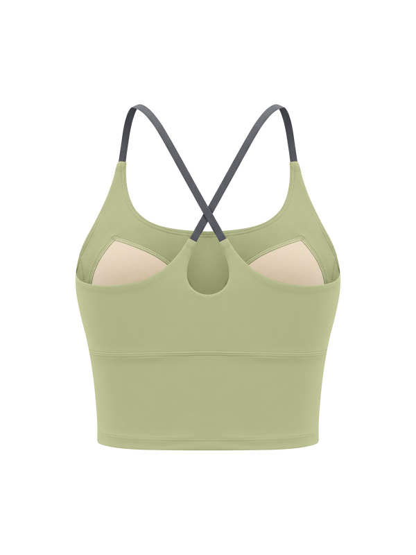 Women's Color Block Yoga Tank Top