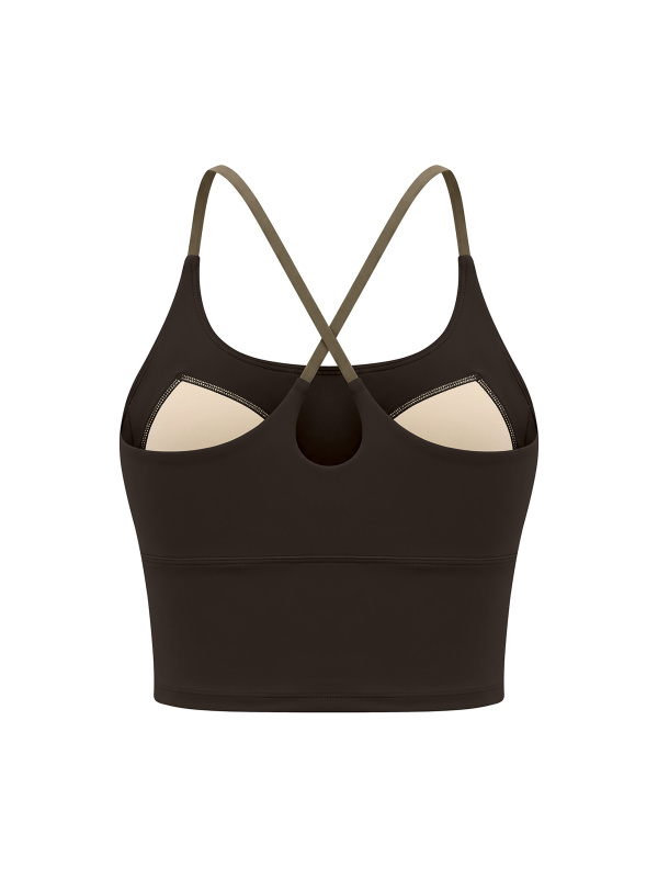 Women's Color Block Yoga Tank Top