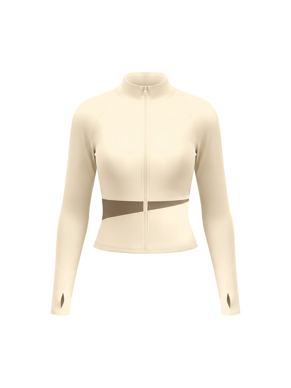 Women's Paneled Yoga Jacket