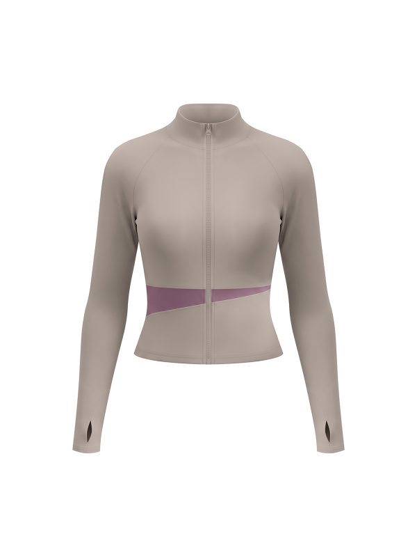 Women's Paneled Yoga Jacket