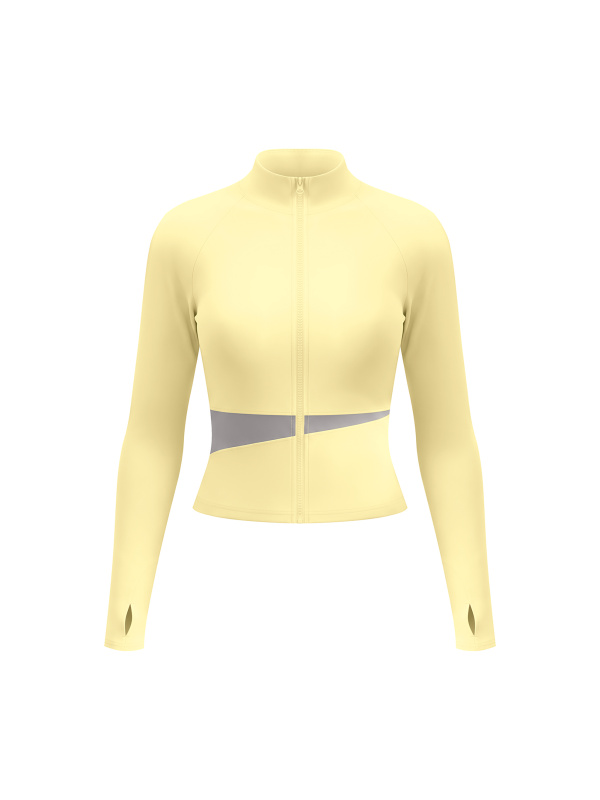 Women's Paneled Yoga Jacket