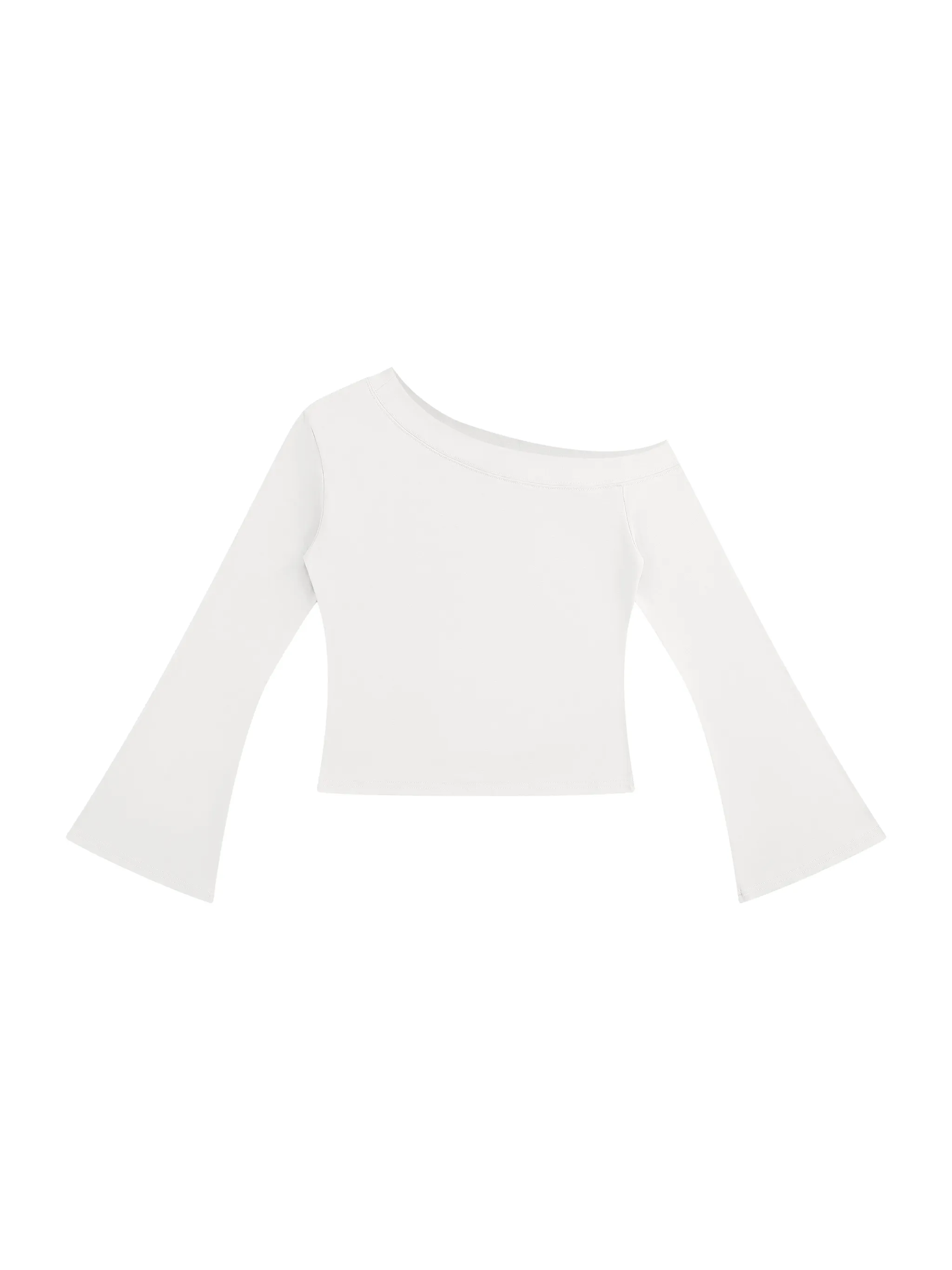 Women's Off-Shoulder Bell Sleeve T-Shirt