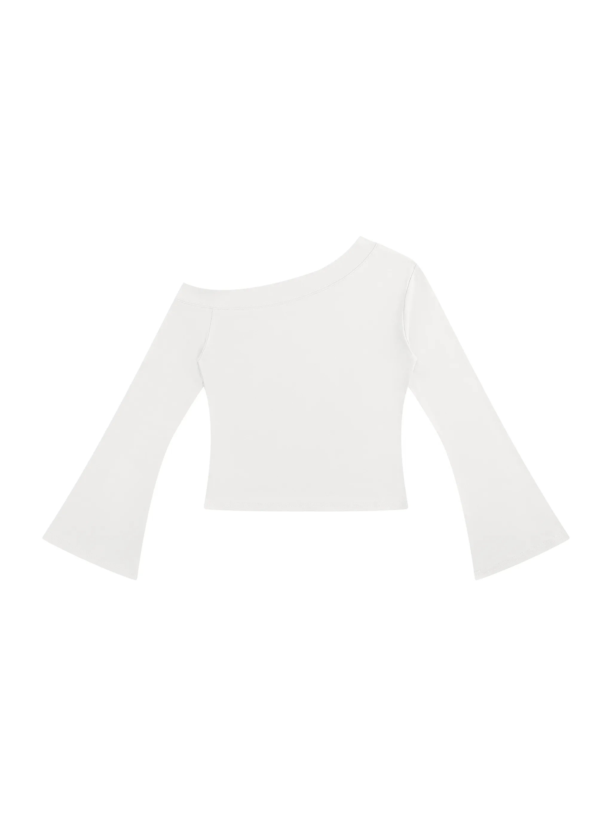 Women's Off-Shoulder Bell Sleeve T-Shirt