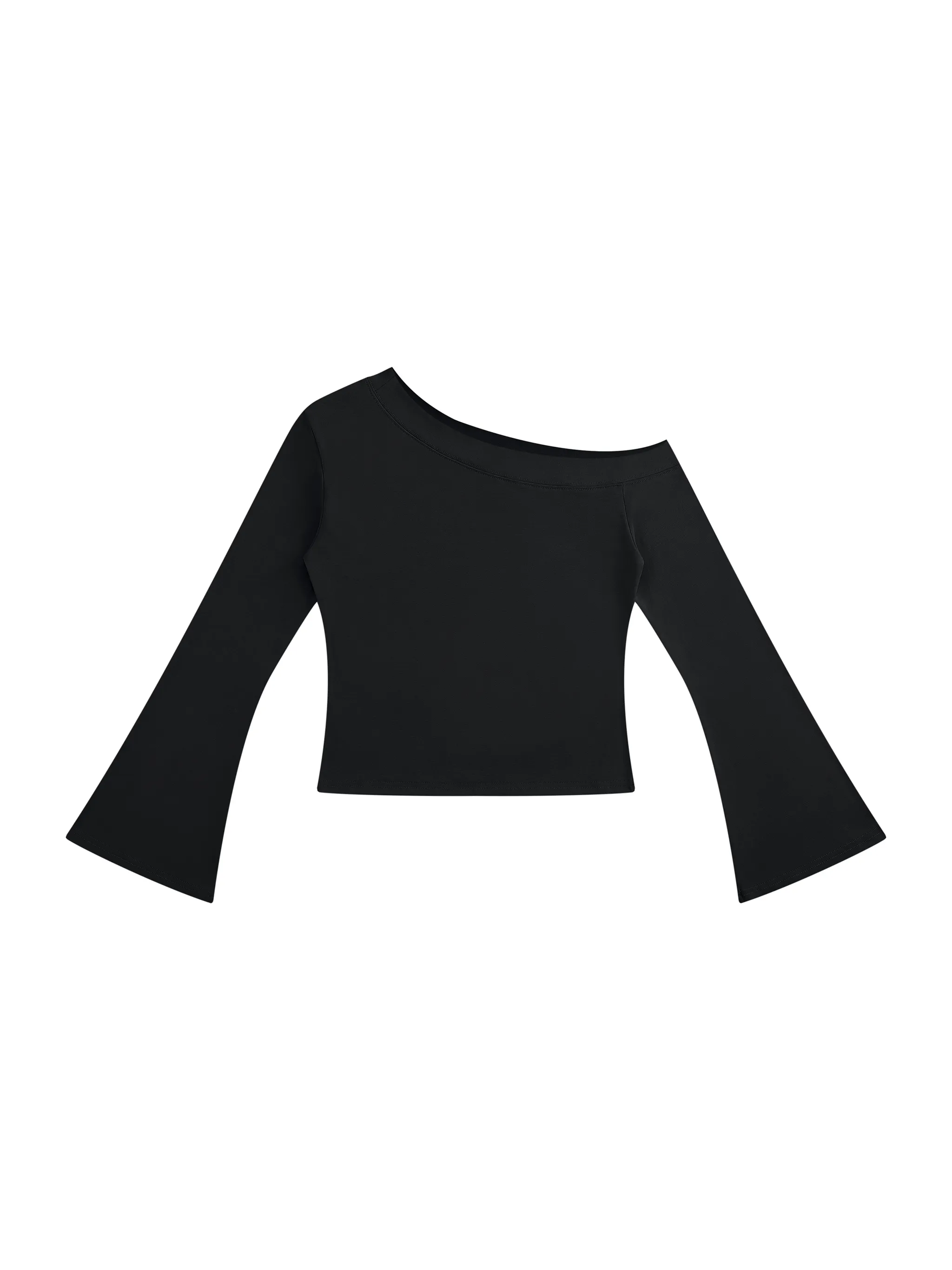 Women's Off-Shoulder Bell Sleeve T-Shirt