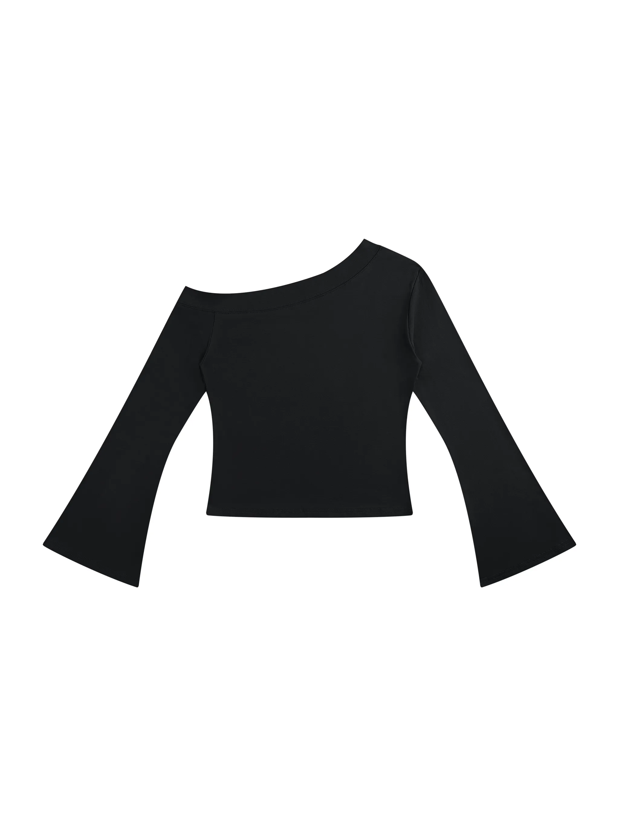 Women's Off-Shoulder Bell Sleeve T-Shirt