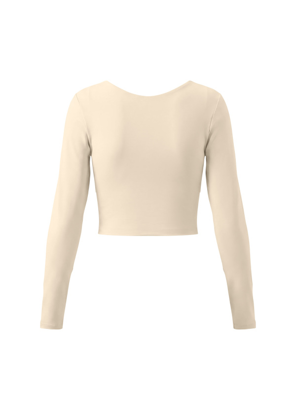 Women's Panelled Long Sleeve Yoga T-Shirt
