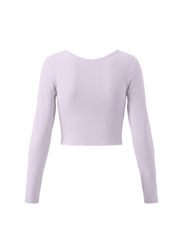 Women's Panelled Long Sleeve Yoga T-Shirt