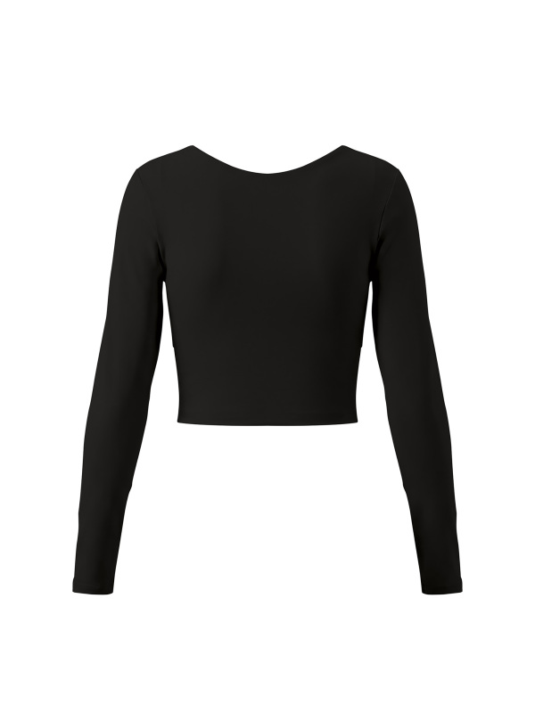 Women's Panelled Long Sleeve Yoga T-Shirt