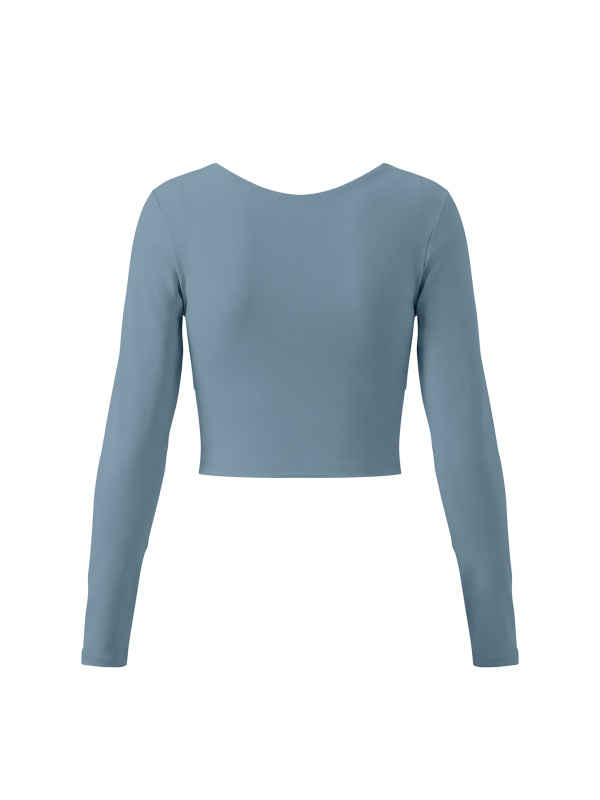 Women's Panelled Long Sleeve Yoga T-Shirt