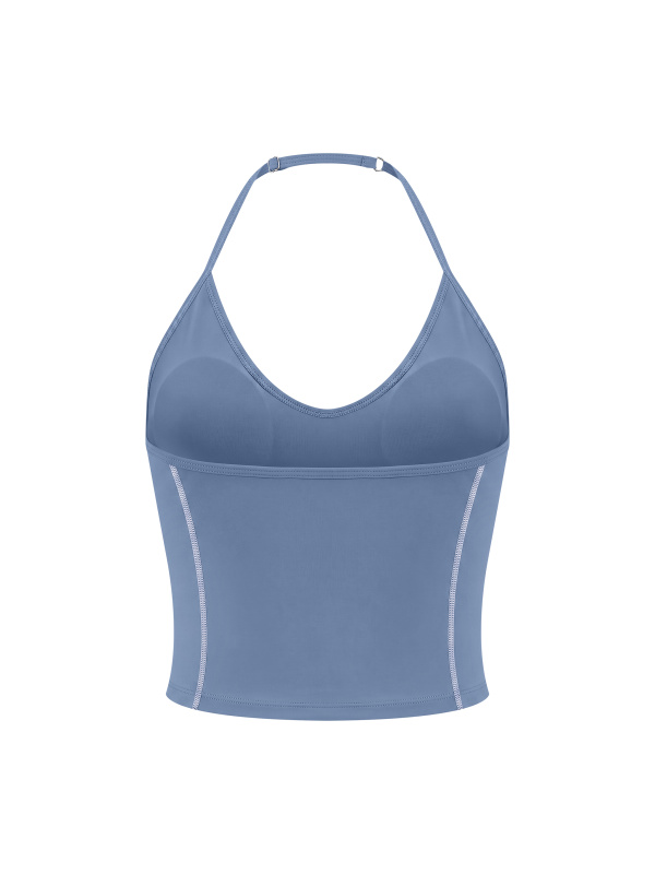 Women's Halter Neck Yoga Tank Top