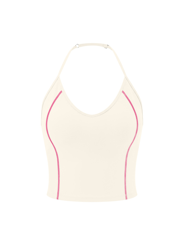 Women's Halter Neck Yoga Tank Top